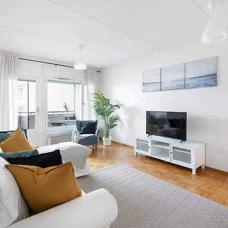 Apartmán Wehost 2br In The Centre With Sauna And Balcony @sinebrychoffinkatu 11