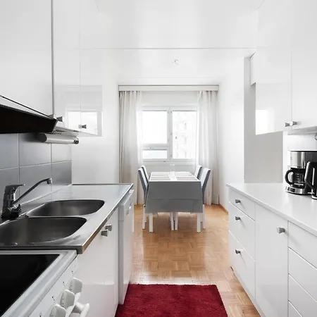 아파트 Wehost 2br In The Centre With Sauna And Balcony @sinebrychoffinkatu 11